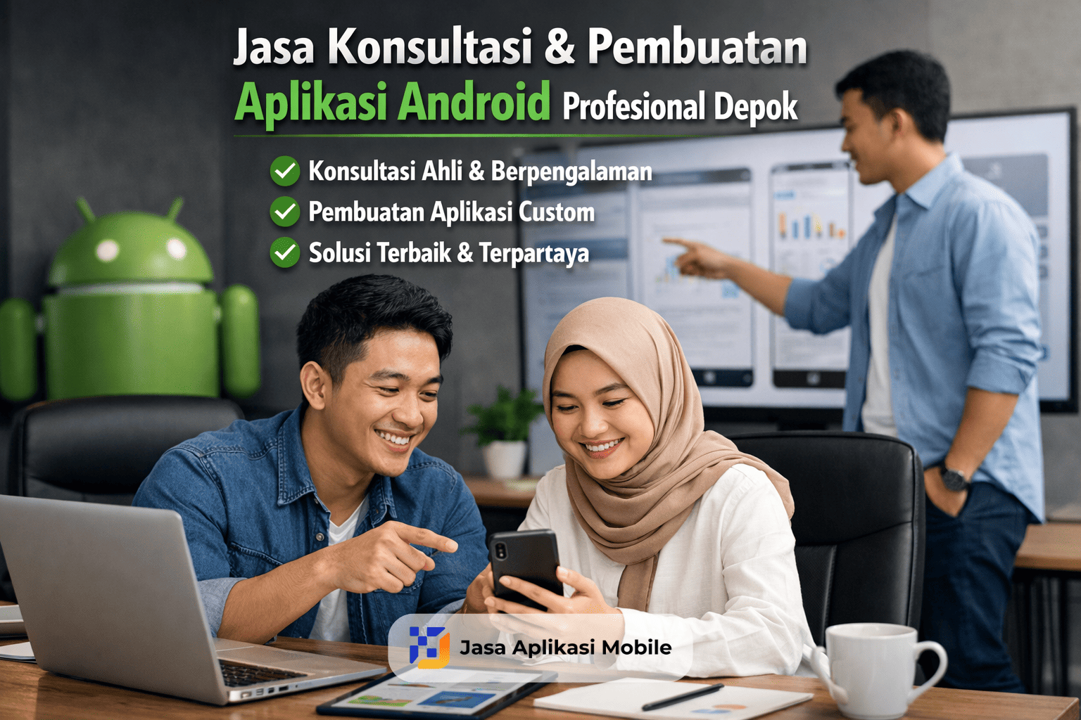 Jasa Konsultasi & Pembuatan Aplikasi Android Profesional Depok
